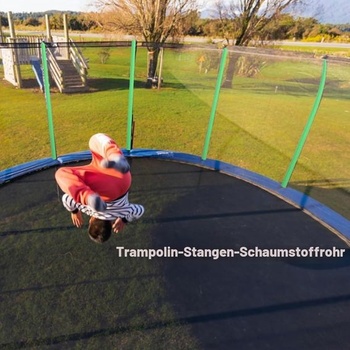 12 ks penových návlekov na tyče trampolíny, návleky na tyče trampolíny, polstrovanie trampolíny,