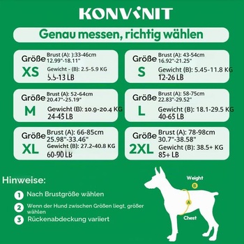 Záchranná vesta pre psov KONVINIT s rukoväťou – záchranná vesta pre všetky plemená psov, ideálna pre