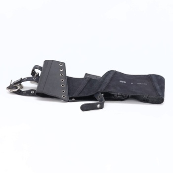 Kožený pásek ZARA černý 68 cm