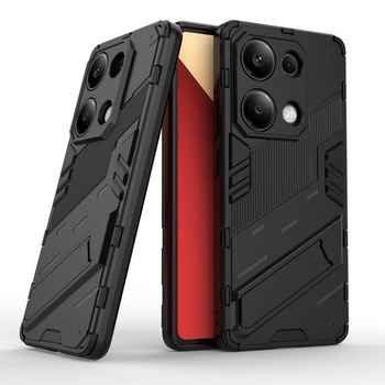 Kompatibilný s Xiaomi Redmi Note 14S 4G Puzdro s ochranným stojanom [pre magnetický držiak