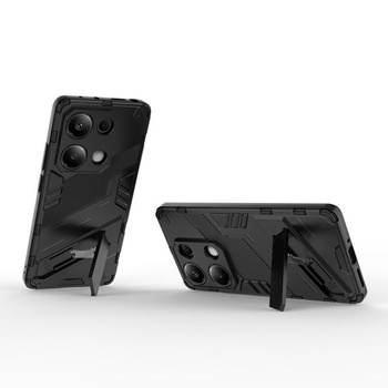 Kompatibilný s Xiaomi Redmi Note 14S 4G Puzdro s ochranným stojanom [pre magnetický držiak