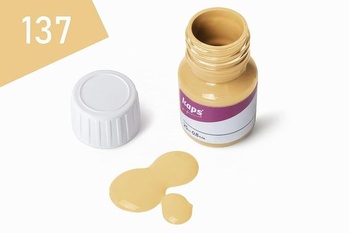 Kapsy Super Color Leather Dye pre prírodnú kožu, syntetiku a textil, farba na koži, 25 ml, krémová