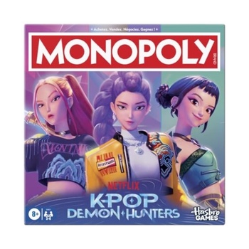 Dosková hra Monopoly KPop Demon Hunters FR