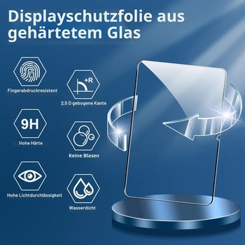 Ochranné tvrdené sklo Fitudoos [2 Pezzi] pre Xiaomi Redmi Pad 2 11 palcov 2025, tvrdosť 9H,