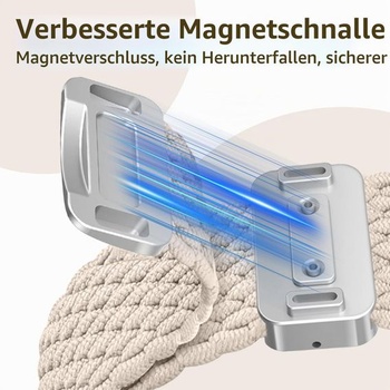 Pletené remienky Chinbersky kompatibilný s Apple Watch 44mm 45mm 46mm 49mm 42mm, magnetická spona,