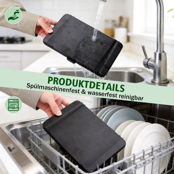 Ochranná fólia na displej pre Thermomix TM7, kryt displeja s držiakom na špachtli (špachtlička nie je