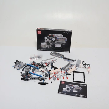 Stavebnice Mould King 10088Technika V8 motor