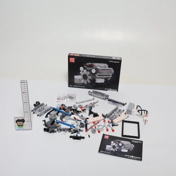 Stavebnice Mould King 10088Technika V8 motor