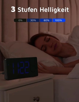 Digitální budík GOLOZA s projektorem