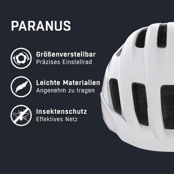 ALPINA Paranus – Ľahká cyklistická prilba, silné tlmenie nárazov vďaka Hi-EPS, veľké odvetrávanie,