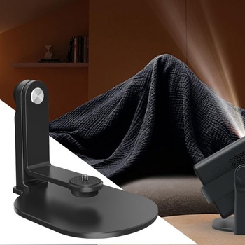 Stojan na stolní projektor, držák na stolní projektor, naklápěcí o 360°, držák na stolní projektor