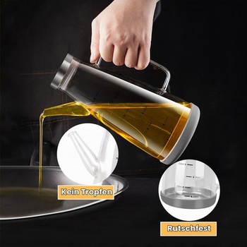 Fľaša na olej 750 ml, fľaša na olivový olej, plechovka na olivový olej, sklenený dávkovač oleja
