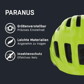ALPINA Paranus – Ľahká cyklistická prilba, silné tlmenie nárazov vďaka Hi-EPS, veľké odvetrávanie,