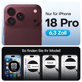 Ochranné tvrdené sklo TAURI pre iPhone 18 Pre 6,3 palce - balenie 2 kusov, priehľadné, pre iPhone 18