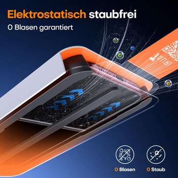 Ochranné tvrzené sklo TAURI pro iPhone 18 Pro 6,3 palce - balení 2 kusů, průhledné, pro iPhone 18