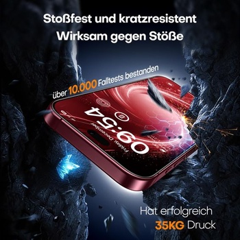 Ochranné tvrzené sklo TAURI pro iPhone 18 Pro 6,3 palce - balení 2 kusů, průhledné, pro iPhone 18