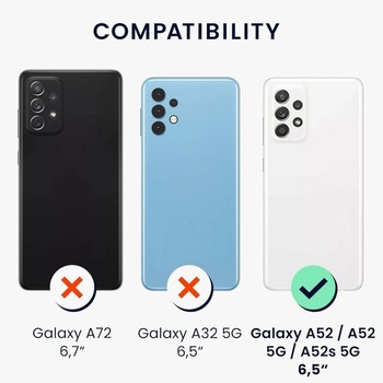 Pouzdro BOLELAW pro Samsung Galaxy A52 / A52S – Nárazuvzdorné pouzdro z umělé kůže s magnetickým