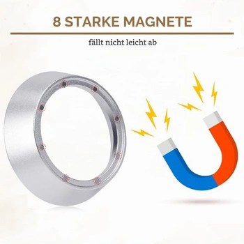 Dávkovací lievik na espresso 54 mm, lievik s portafiltrom, magnetický, robustný, dávkovací