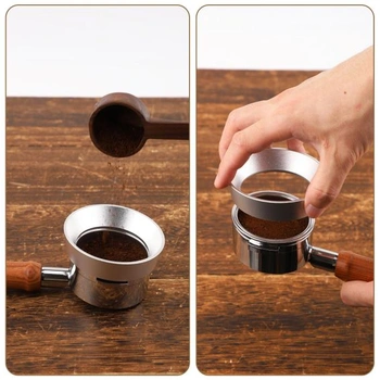 Dávkovací lievik na espresso 54 mm, lievik s portafiltrom, magnetický, robustný, dávkovací