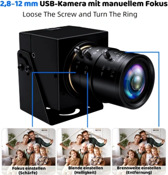 Webkamera s USB zoomem Accum