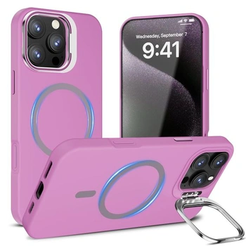 Puzdro Misscase pre iPhone 16 Pro Max so stojanom na…