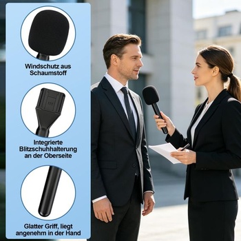 Adaptér pre ručný mikrofón pre rozhovory s DJI Mic Mini