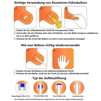 Oranžový narodeninový balónik číslo 4, veľký oranžový balónik s číslom 4, oranžová 4
