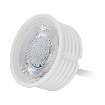 HCFEI LED modul plochý GU10 náhradný 230V 3W stmievateľný zapustený bodový reflektor 38° uhol