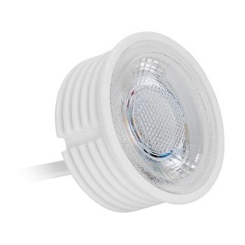 HCFEI LED modul plochý GU10 náhradný 230V 3W stmievateľný zapustený bodový reflektor 38° uhol