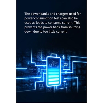 4x USB powerbanka s ochranou proti vypnutí pro virtuální zátěž, USB elektronická ochrana proti