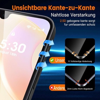 Ochranné sklo VideoSecu pre Samsung Galaxy A34 5G, tvrdosť 9H, HD, bez bublín, odolné voči oleju a