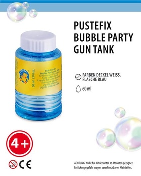 PUSTEFIX Bublinkové párty pistole 2 kusy | Bublinková pistole s LED diodou