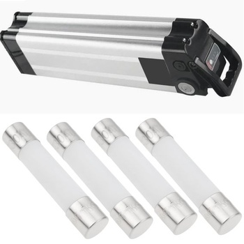 20 kusov poistiek pre elektrobicykle 30A s keramickým telom 5x20mm/6x30mm, kompatibilných s batériami