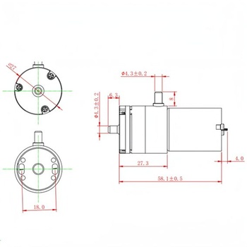 Mikro vákuové čerpadlo, mini vzduchové čerpadlo DC 12V, elektrické vákuové čerpadlo, motor