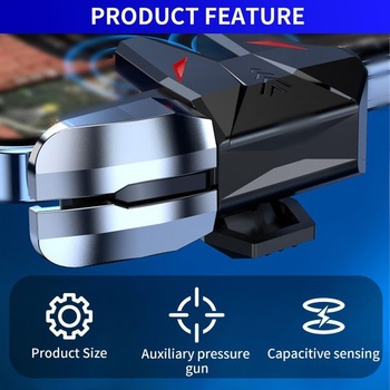Mobilný ovládač Praktický 4 spúšte Joystick Herné zariadenie L1R1 L2R2