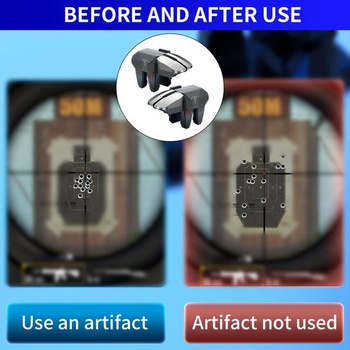 Mobilný ovládač Praktický 4 spúšte Joystick Herné zariadenie L1R1 L2R2