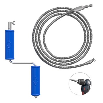 Špirála na čistenie odpadov GYHMTOO 6mm, 3m