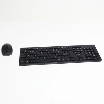 Kombinace bezdrátové klávesnice a myši Rii RK200 2,4 GHz pro Android/Windows/Mac/Linux a další USB