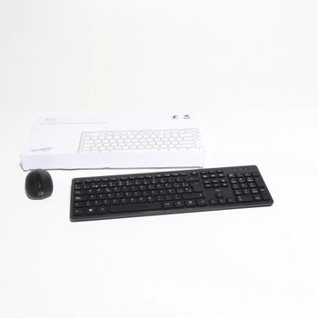 Kombinace bezdrátové klávesnice a myši Rii RK200 2,4 GHz pro Android/Windows/Mac/Linux a další USB