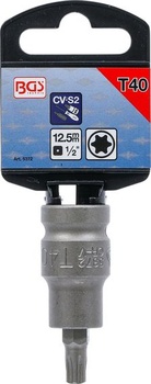 BGS 5372 | Vložka rázového bitu | Dĺžka 55 mm | T-profil (pre Torx) T40
