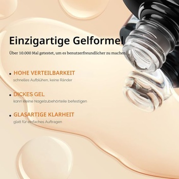 Modelones Blooming Gel Nagellack 10ML UV LED gélový lak na nechty na maľovanie nechtov, mramor,