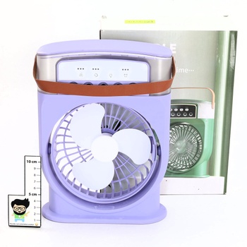 Stolný fialový ventilátor Bseical 203