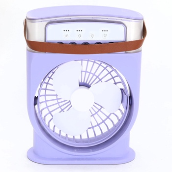 Stolný fialový ventilátor Bseical 203