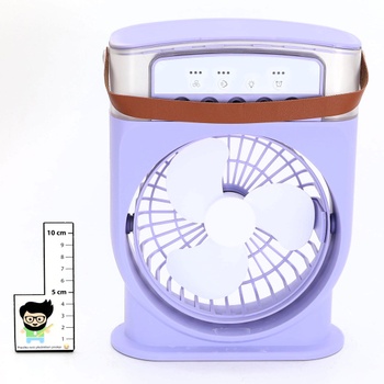 Stolný fialový ventilátor Bseical 203