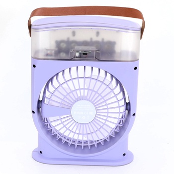 Stolný fialový ventilátor Bseical 203