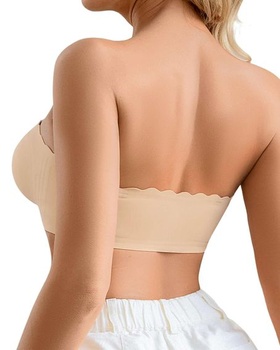 Dámska push-up podprsenka CheChury bez ramienok, bandeau top bez kostíc, protišmykový silikón,
