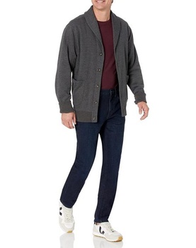 Pánske džínsy Amazon Essentials Slim-Fit - Ukončené farby 34W / 32L Modré farbenie