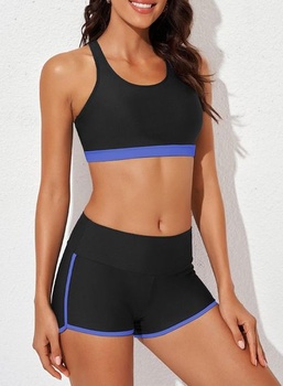 Tankini plavky Dokotoo vel. M černo-modré