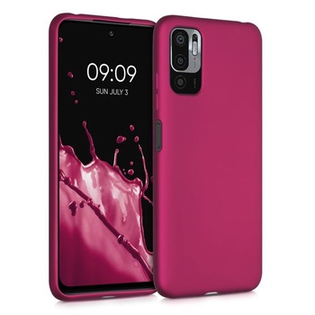 Puzdro na telefón kwmobile pre Xiaomi Redmi Note 10 5G - Silikónové puzdro s metalickým trblietkou -