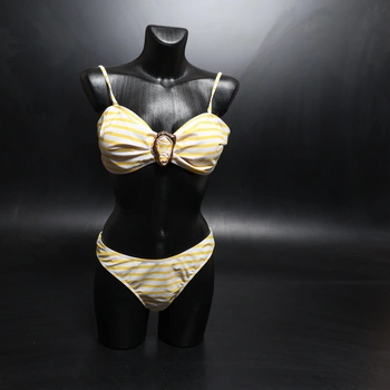 Dámské dvoudílné plavky GORGLITTER bílo-žluté